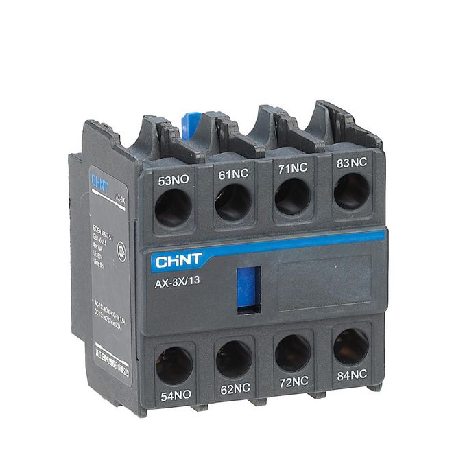 تماسات تركب علي الكونتاكتورات من طراز NXC 630 ~ NXC9 و كونتاكتورات NC1 (AX-3X/13,22,31,40,04)